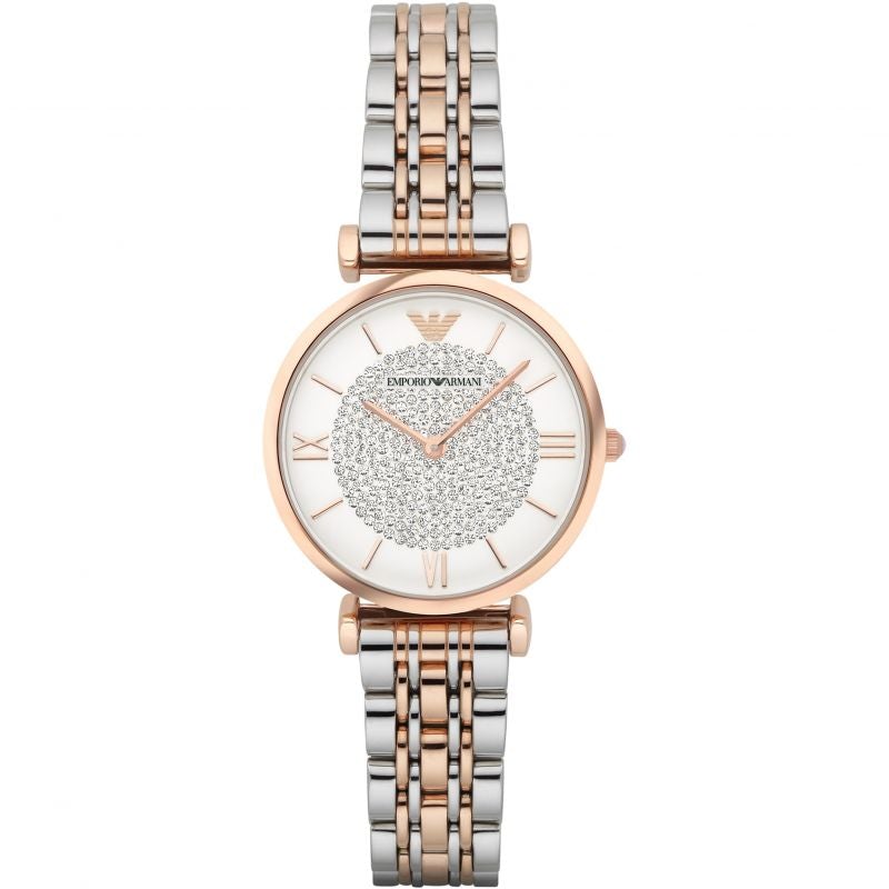 Emporio Armani Ladies Rose Gold Watch - AR1926